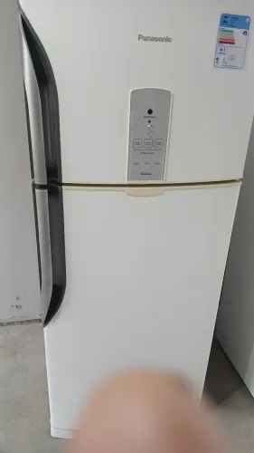 Geladeira panasonic estado de nova frost free 430 litros