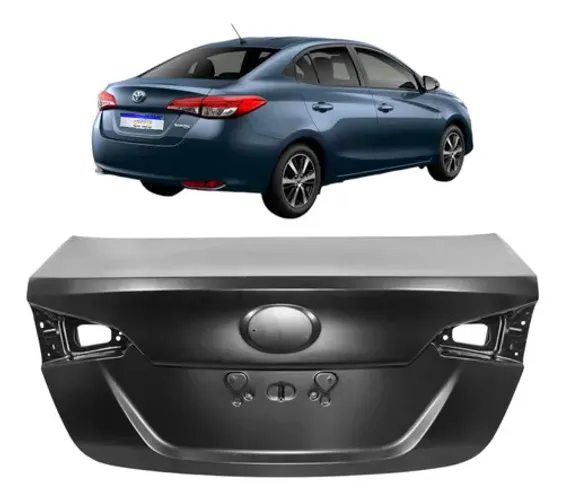 Tampa Traseira Toyota Yaris 2018 2019 2020 2021 2022 2023 25 Cinza