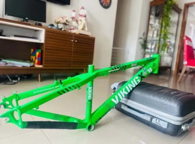 quadro viking tuff 30 verde (alumínio)