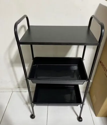 Carrinho auxiliar estética/cilios