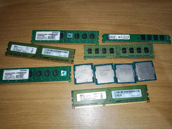 Processadores e memorias ram