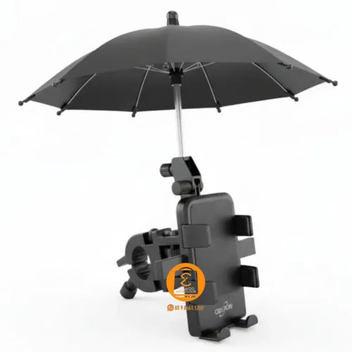 Suporte para Celular com Proteção Sol GUARDA-CHUVA moto/ bike OR-SP26