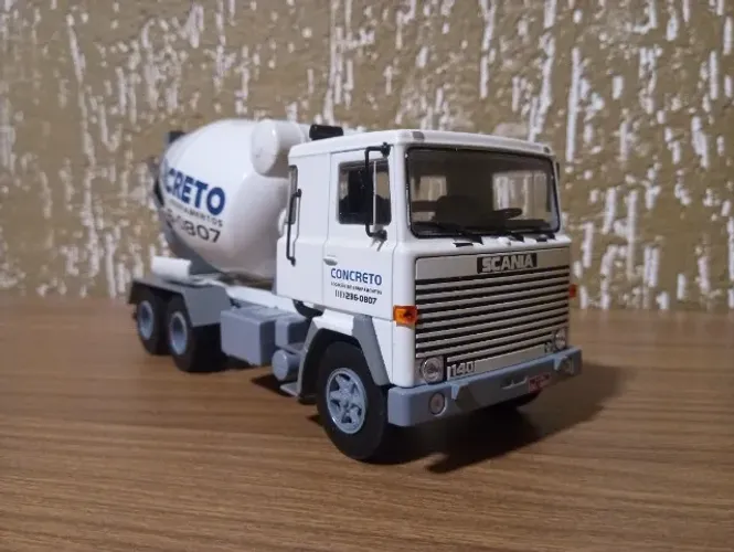 Miniatura Caminhão Scania Antigo Colecionável