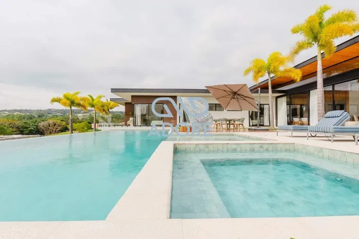 Casa à venda no Condomínio Terras de São José II Itu/SP | 5 Quartos| Vista para o lago