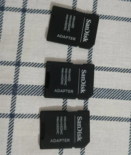 3 Adaptadores SD Card SanDisk 