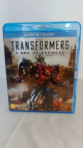 Bluray Transformes A era da extinção novo autoral
