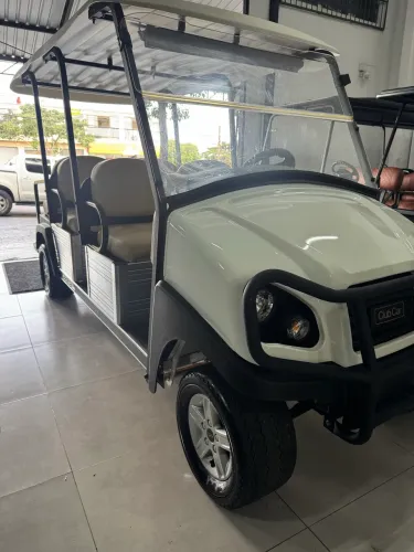 Carrinho de golfe elétrico club car 6 passageiros 