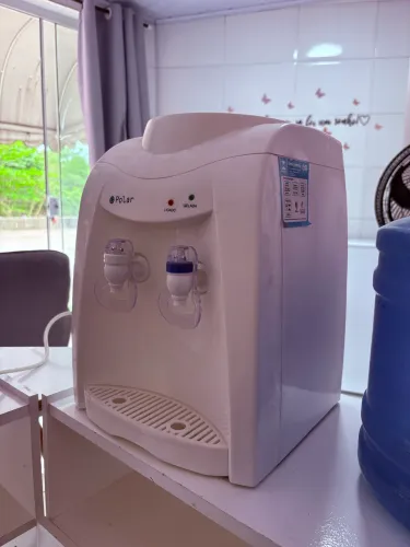 Bebedouro Eletrônico de Água Polar Branco - Natural e Gelada