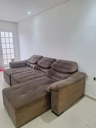 Sofá Retrátil e Reclinável 4 Lugares - Muito Confortável