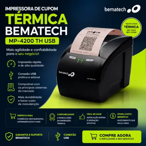 impressora termica Bematech MP-4200 TH