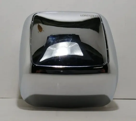 Espelho descarga de parede lorenzetti inox