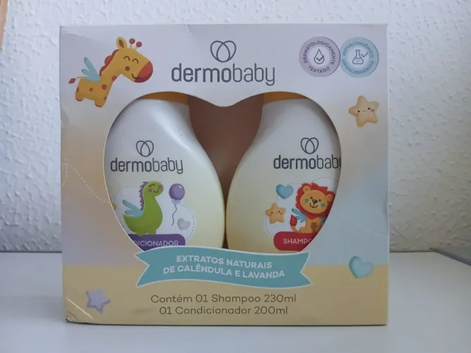 Kit Shampoo e Condicionador Dermobaby
