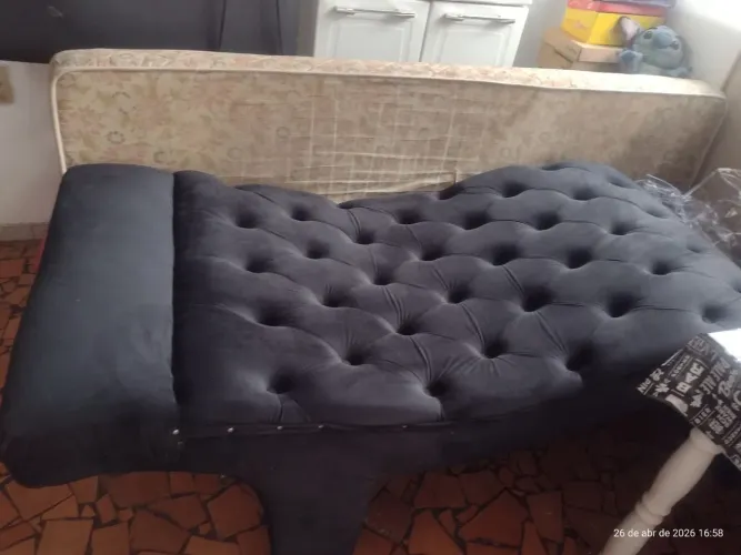 Maca Estética Preta Profissional Premium Suede