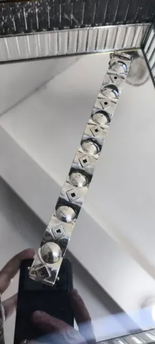 Vende-se Pulseira Prata pura.