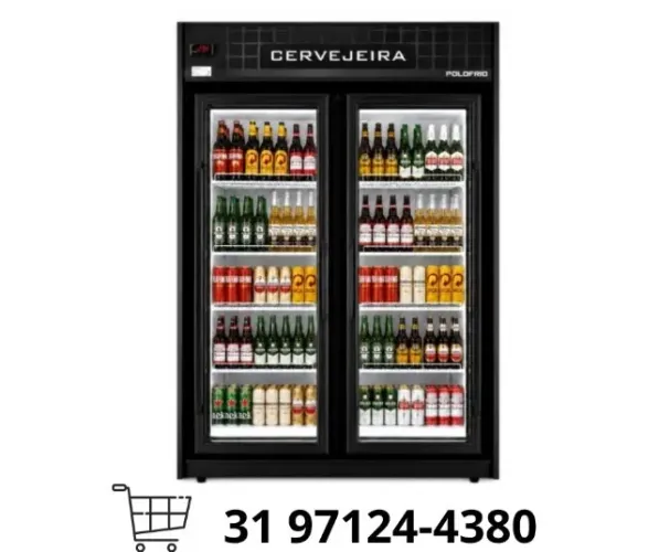Cervejeira 2 Portas de Vidro Polo Frio 220V