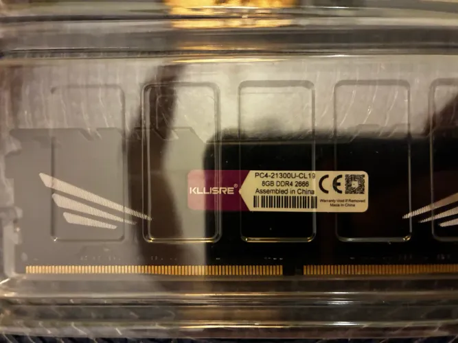 Memória ddr4 8g killisre 2666mhz 2 pentes