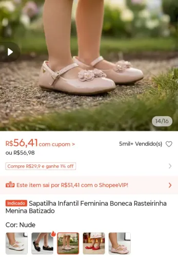 Sapatinho 31/32