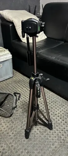 Tripé profissional celular e câmara
