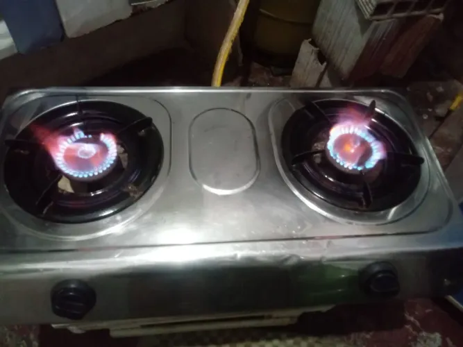 Fogão de inox 