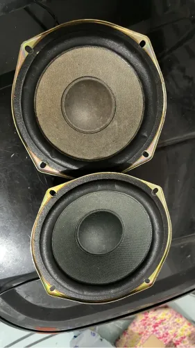 Par de alto falantes de 6 polegadas Aiwa