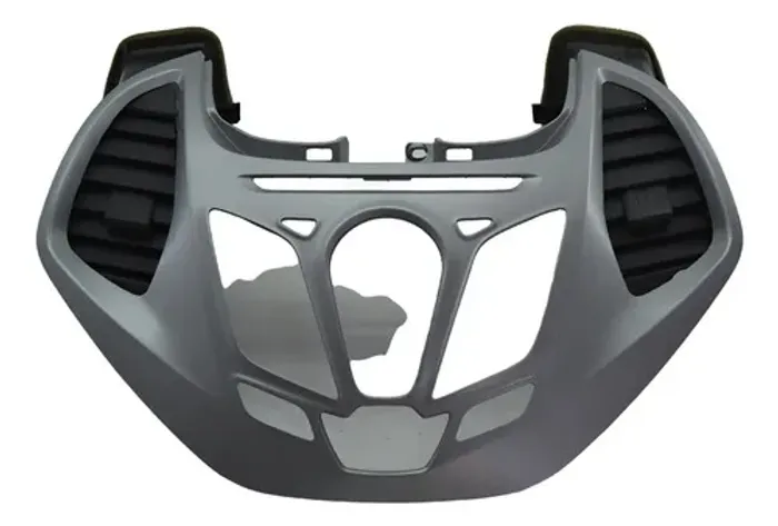 Moldura Central Painel C/difusor Ford Ka 2015 Original Prateado