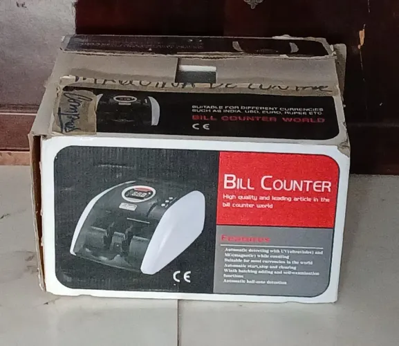 Contadora de Cédulas Bill Counter Detector de Notas Automática