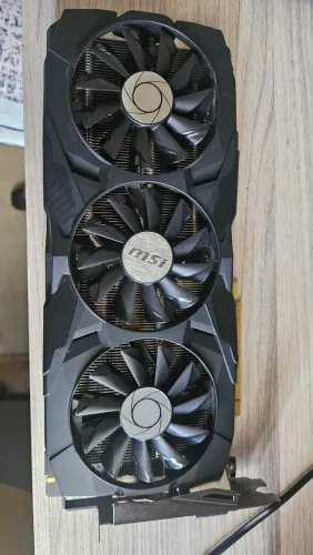 Placa de vídeo NVIDIA GTX 1070 TI msi DUKE 8gb