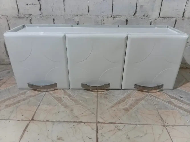 Armário aéreo em aço telasul seminovo