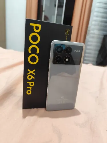Poco x6 pro 512gb novo novo ainda no plástico
