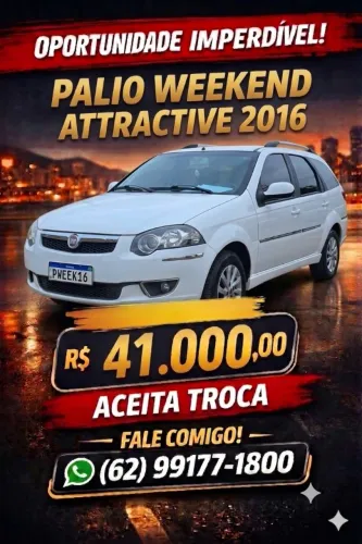 Fiat Palio Week. Attractive 1.4 Fire Flex 8V 2016