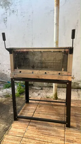 Forno lastro pedra Venâncio 90cm