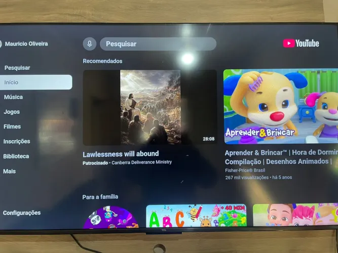 Tv 50 polegadas SmartTv QLED