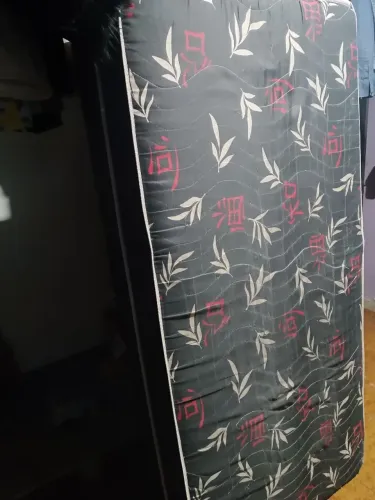 Cama box solteiro c colchão integrado