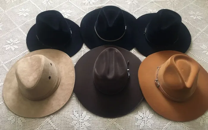 Coleção chapéus cowboy country vaqueiro