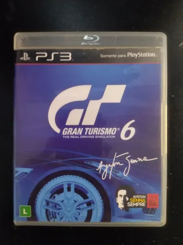 Jogo GRAN TURISMO AYRTON SENNA PS3 ORIGINAL MIDIA FISICA