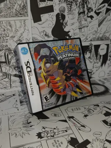 OPORTUNIDADE | Pokémon Platinum Repro Nintendo DS com Case