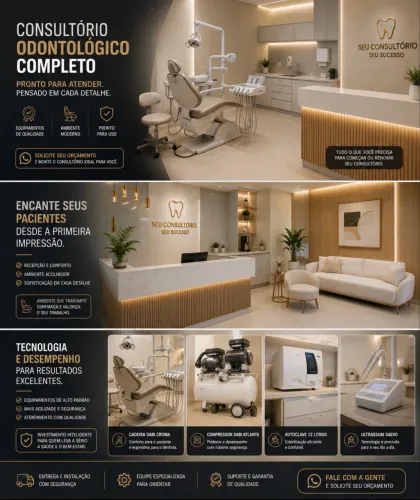 Consultório Odontológico Completo | Pronto para Atender