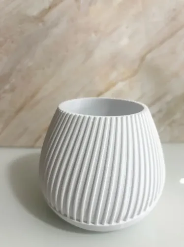 Vaso 3D Elegante Decorativo - Design Moderno e Elegante