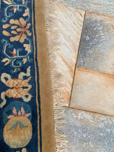 Autêntico Tapete Chinês Art Déco Pequing Rug