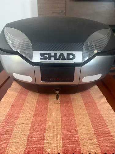 Baú SHAD SH48 New Titanium Topcase