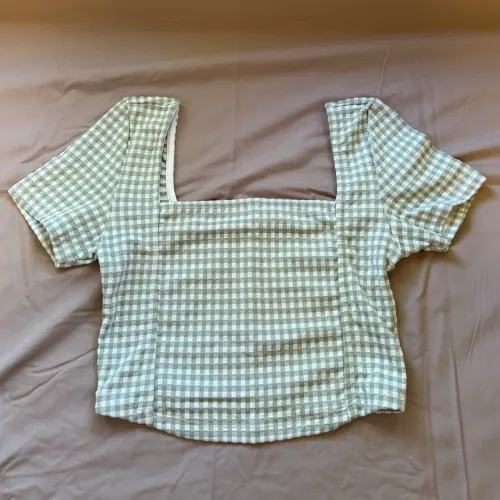 Blusa Cropped Blue Steel P