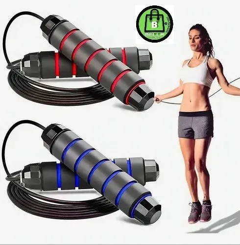 CORDAS DE PULAR AÇO EMBORRACHADO PRA EXERCÍCIOS FÍSICO 