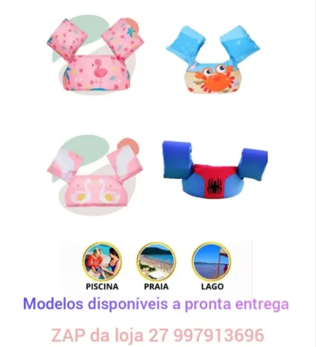 Colete infantil salva vidas