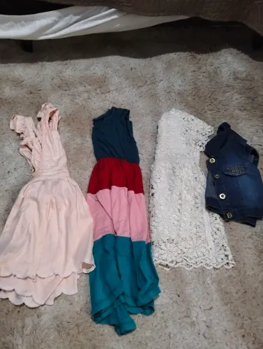 Lote infantil menina 2 até 7 anos