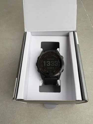 Garmin Fênix 7s Pro Safira Solar