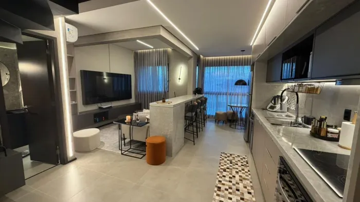 COBERTURA DUPLEX COM VISTA PARA O MAR PRONTA PARA MORAR!