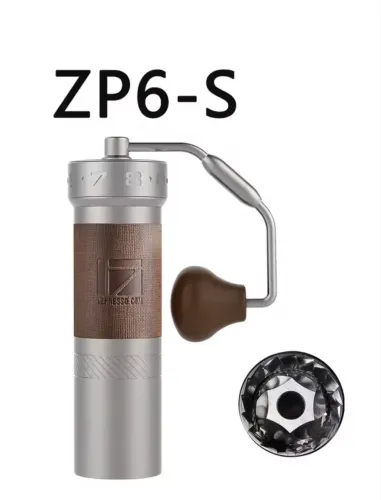 Moedor de Café Manual 1zpresso Zp6S Prata