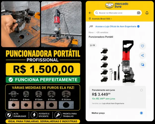 Furadeira bancada/ pulsionadeira perfeito estado
