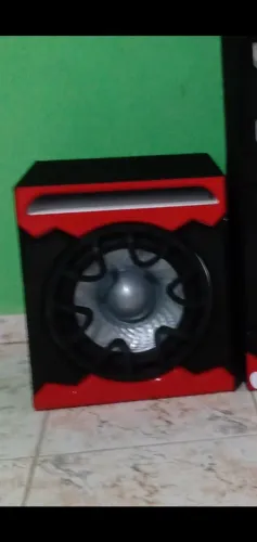 Caixa com grave de 12 Bravox