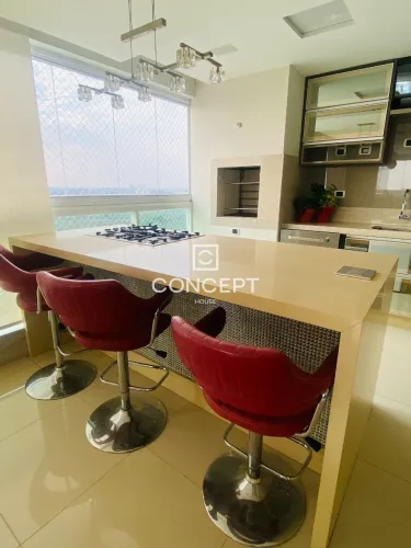 Locação - Apartamento Sofisticato - Bairro Quilombo - Mobiliado